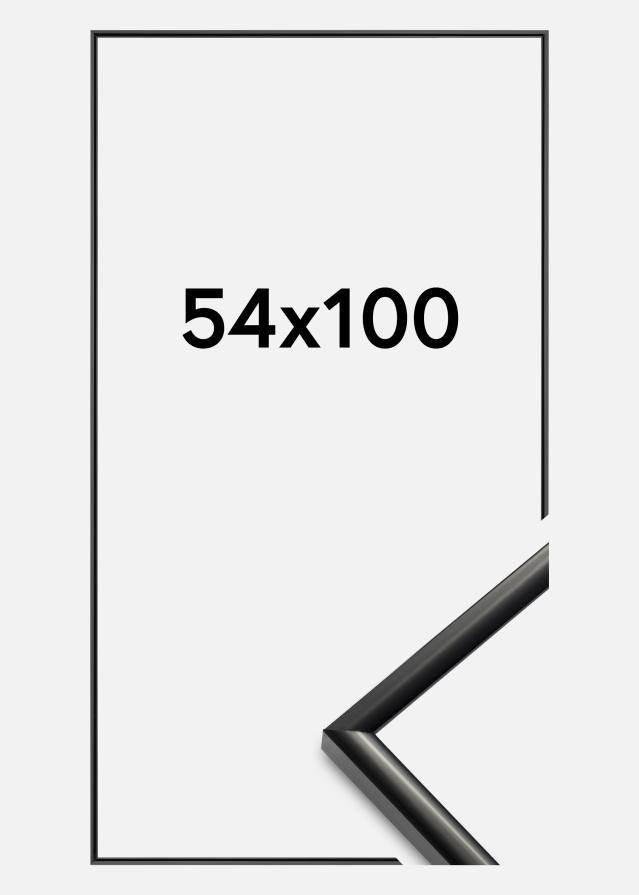 Rama New Lifestyle Szkło akrylowe Czarny 54x100 cm