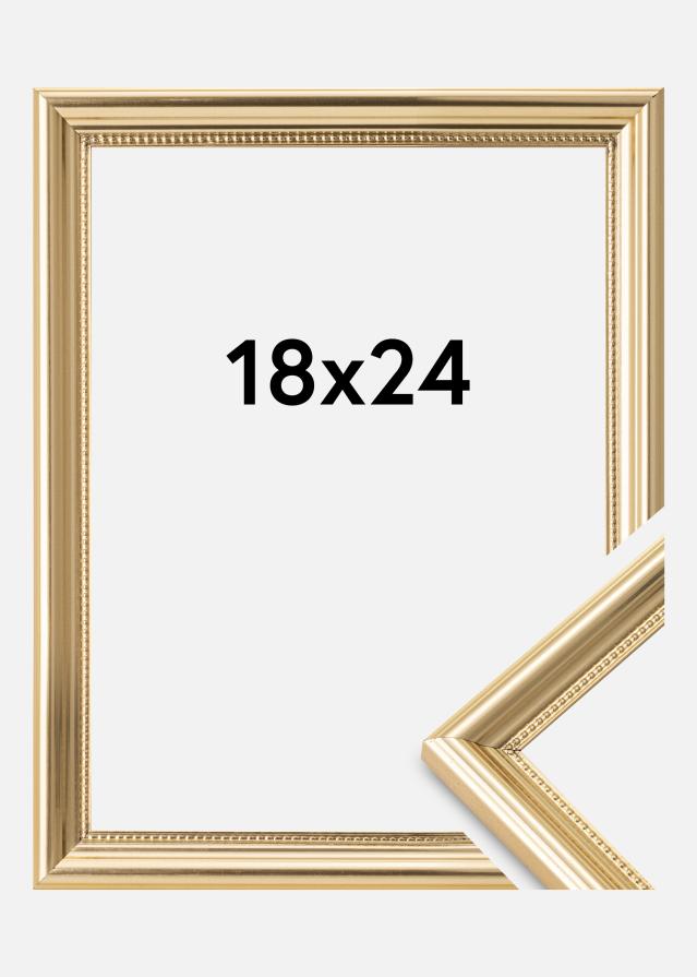 Rama Gala Szkło akrylowe Złoty 18x24 cm