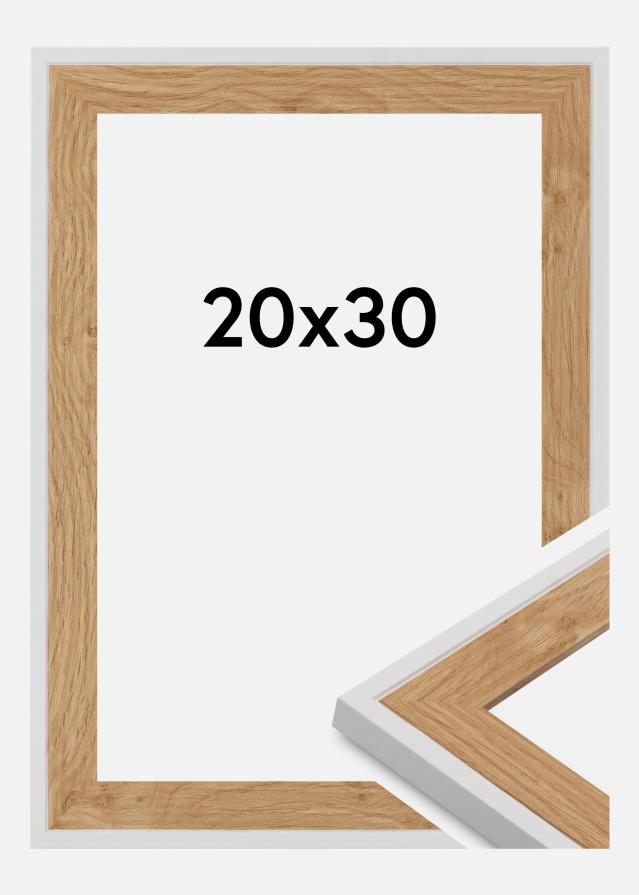 Rama Clearline Szkło akrylowe Biały 20x30 cm