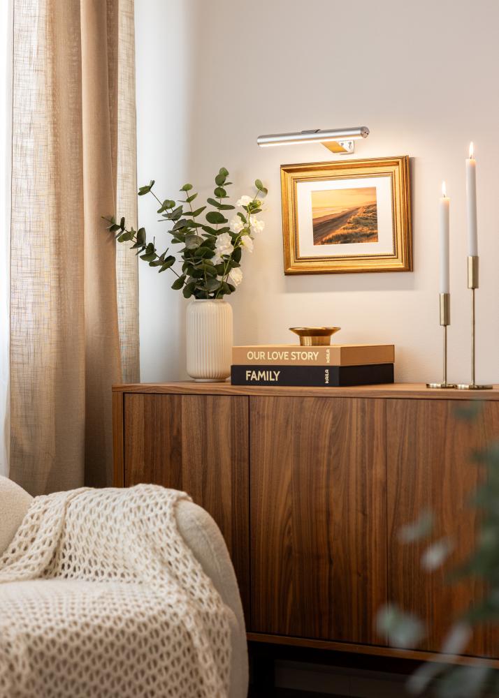 KAILA Lux Oświetlenie Obrazów na Baterie 33 cm - Srebrny