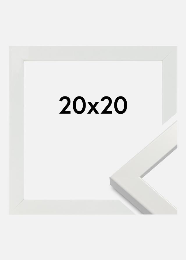 Rama White Wood Glossy 20x20 cm