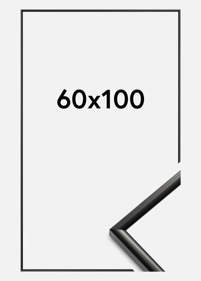 Rama New Lifestyle Szkło akrylowe Czarny 60x100 cm