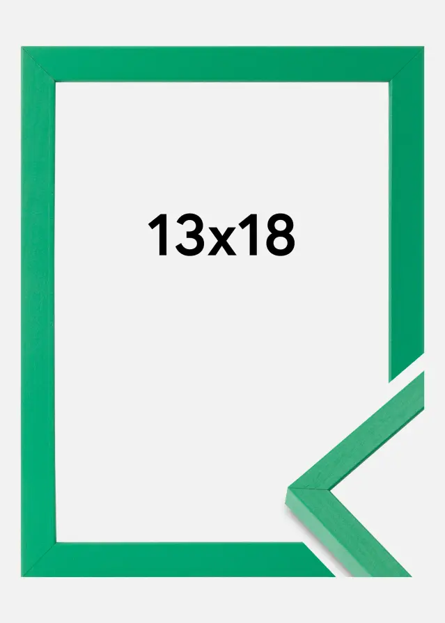 Colorful Szkło akrylowe Zielony 13x18 cm