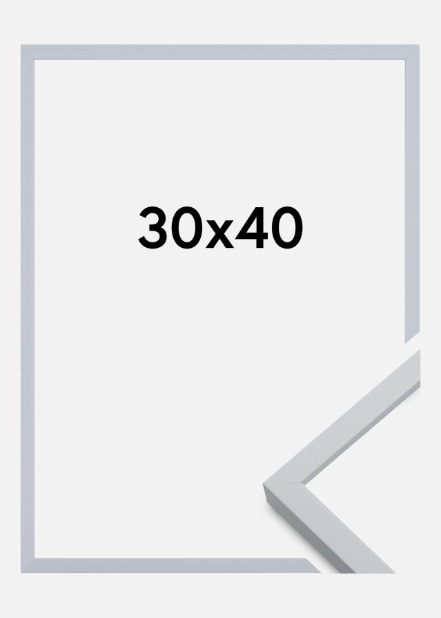 Rama Oslo Szkło akrylowe Biały 30x40 cm