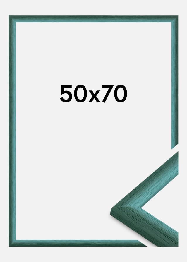 Rama Cornwall Szkło akrylowe Ciemnozielona 50x70 cm