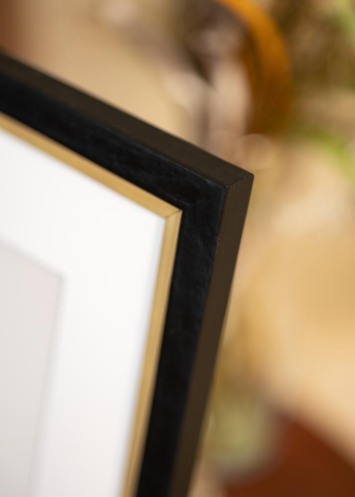 Rama Leonie Czarny - Dowolny rozmiar