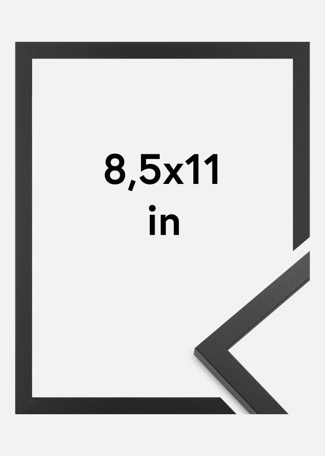 Rama Trendy Szkło akrylowe Czarny 8,5x11 inches (21,59x27,94 cm)