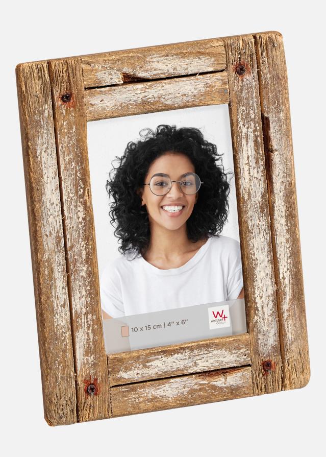 Rama Dupla Drewno 10x15 cm