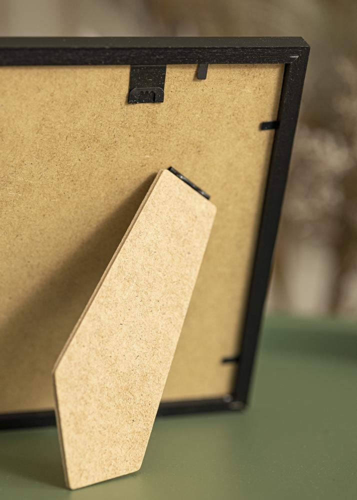 Rama Kaspar Czarny 15x20 cm - Passe-patrout Biały 11x15 cm