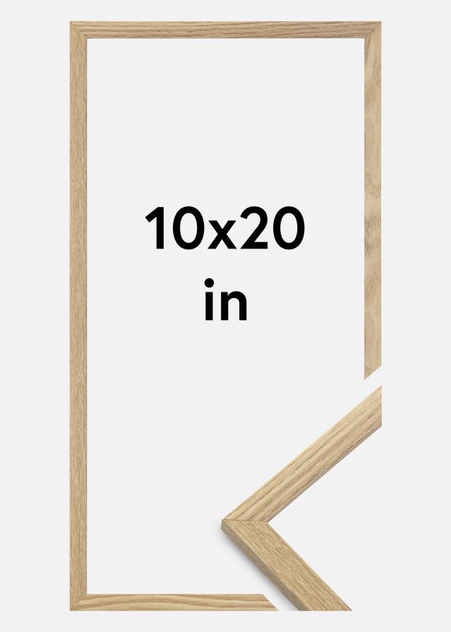 Rama Trendy Szkło akrylowe Dąb 10x20 inches (25,4x50,8 cm)