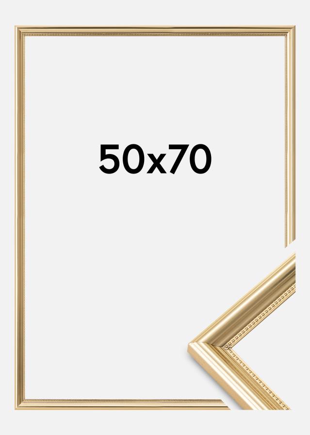 Rama Gala Szkło akrylowe Złoty 50x70 cm