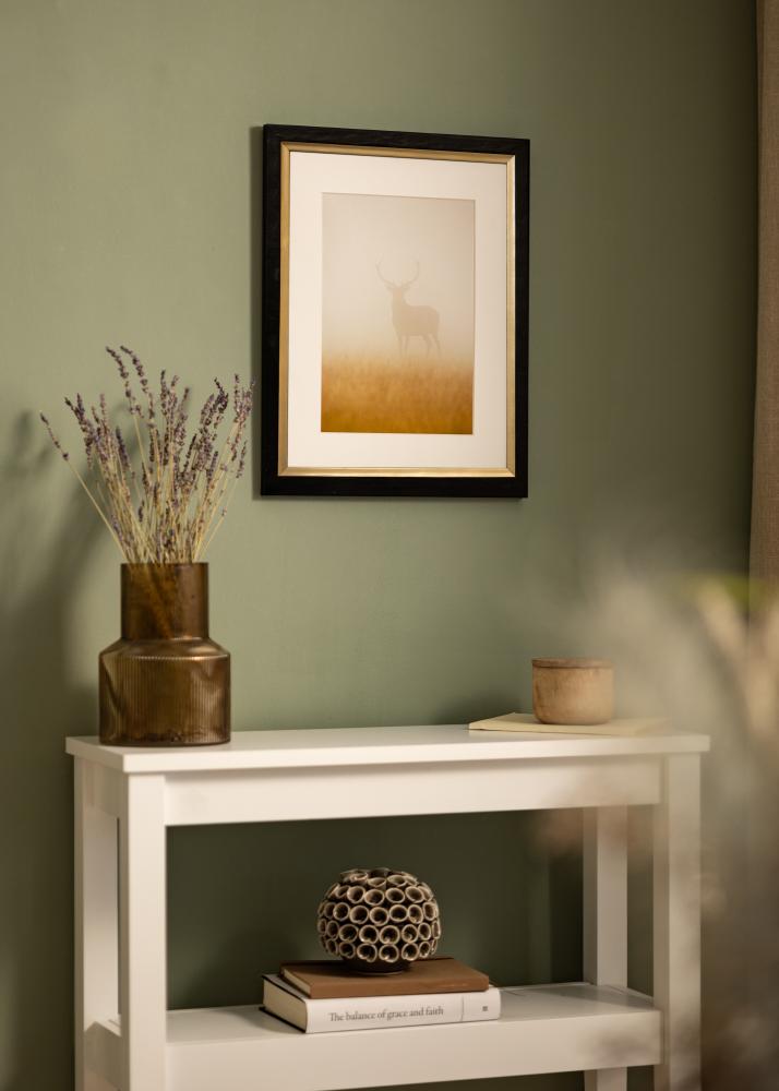 Rama Leonie Czarny - Dowolny rozmiar