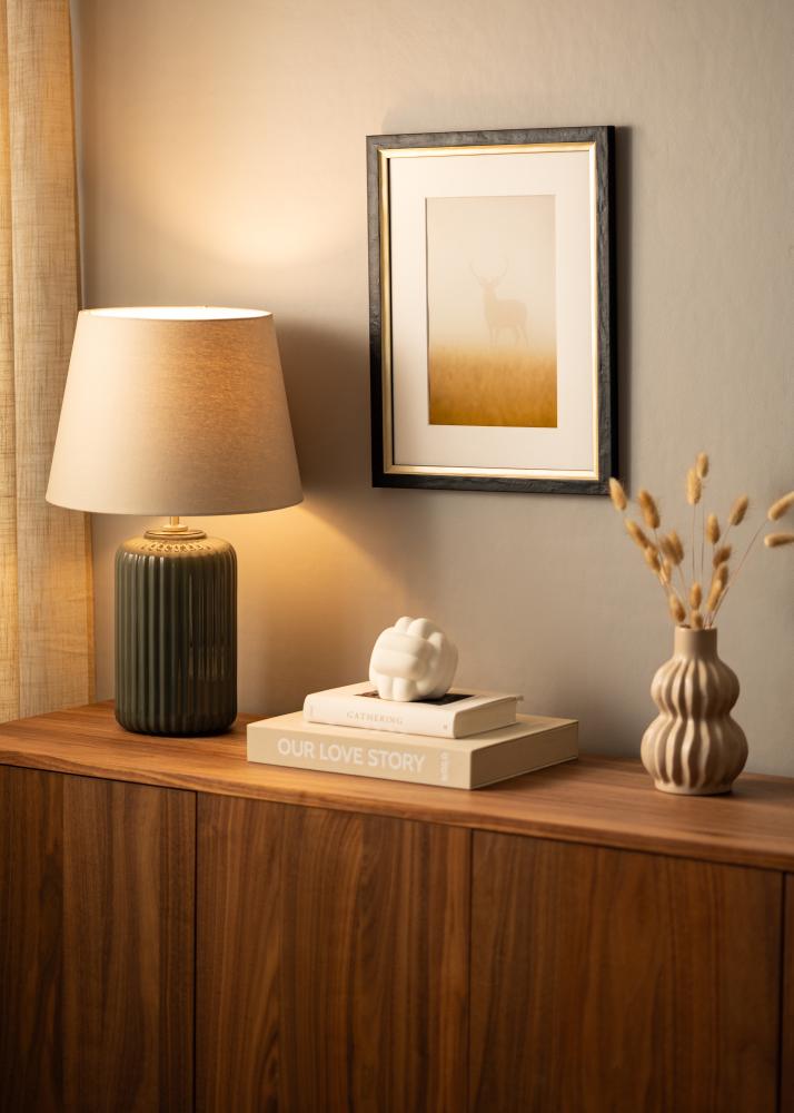 Rama Leonie Czarny - Dowolny rozmiar