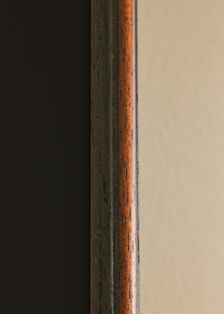 Rama Horndal Orzech 18x24 cm - Passe-patrout Czarny 13x18 cm