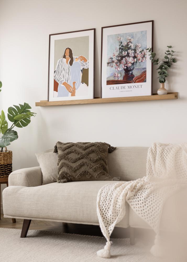 KAILA Półka na obrazy Dąb 140 cm