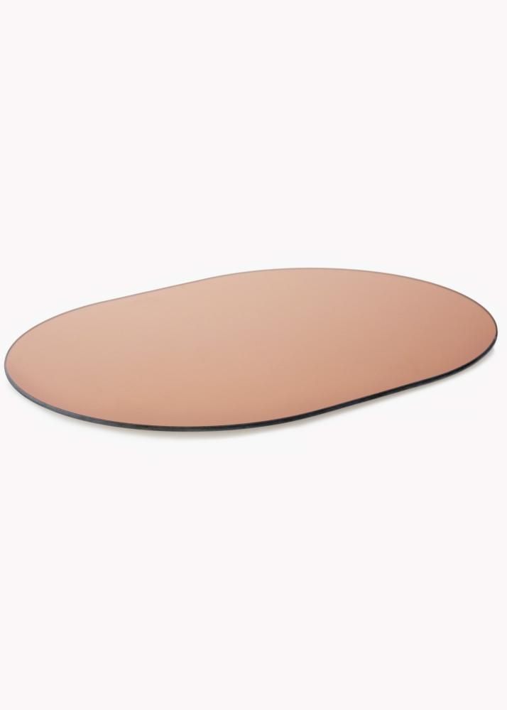 KAILA Lustro Owalny Rose Gold 50x70 cm