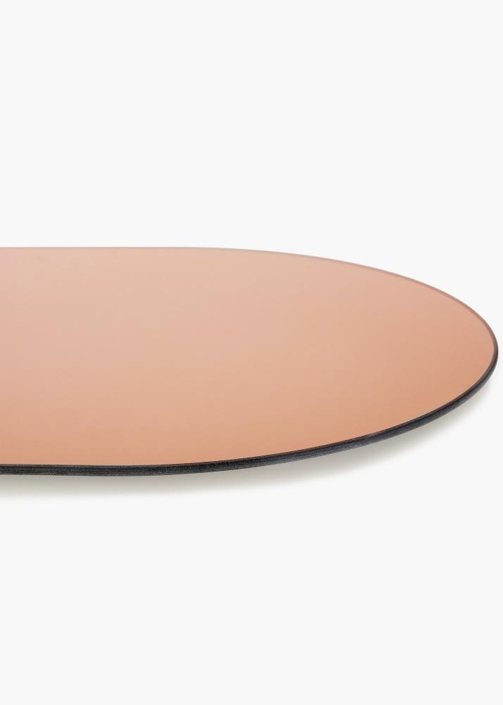 KAILA Lustro Owalny Rose Gold 50x70 cm