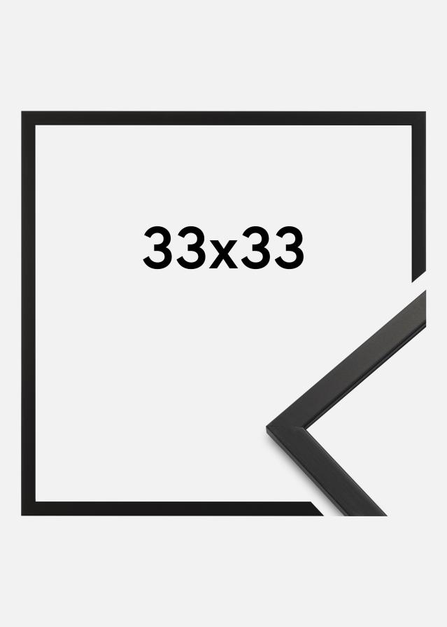 Rama Edsbyn Szkło akrylowe Czarny 33x33 cm