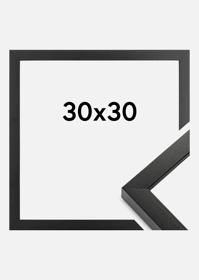 Rama Amanda Box Czarny 30x30 cm