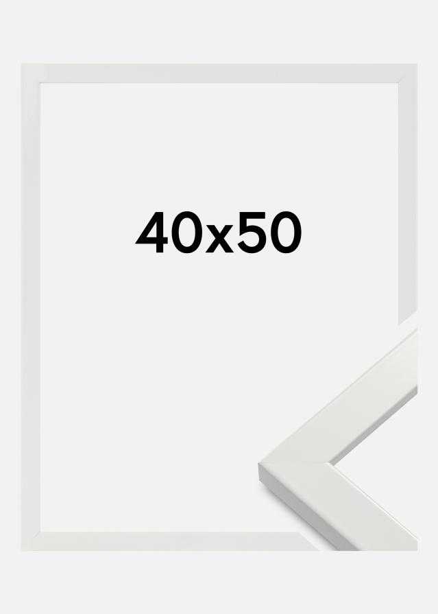 Rama White Wood Glossy 40x50 cm