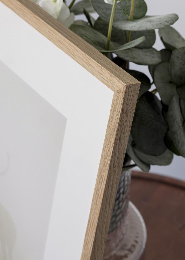 Rama Dąb wąski szkło akrylowe 32x32 cm