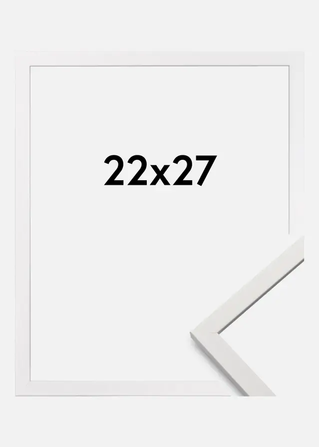Rama Edsbyn Szkło akrylowe Biały 22x27 cm