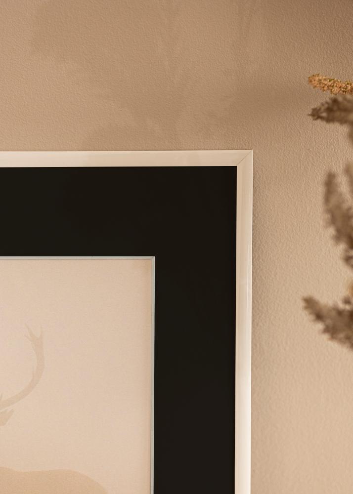 Rama New Lifestyle Biały 30x40 cm - Passe-patrout Czarny 21x30 cm