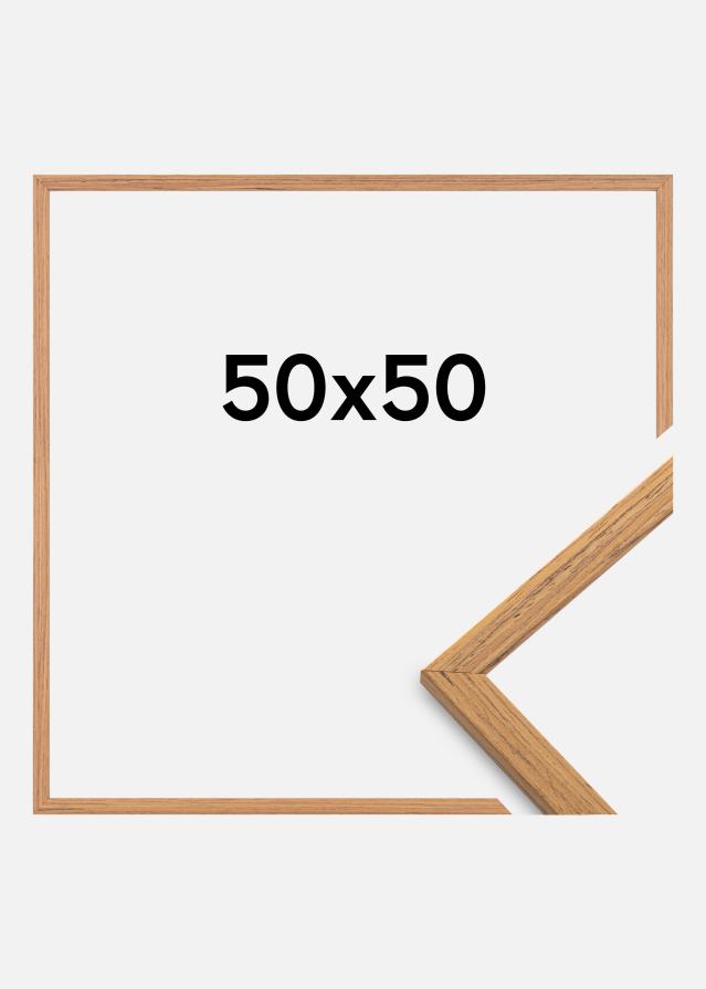 Rama Edsbyn Szkło akrylowe Drewno tekowe 50x50 cm