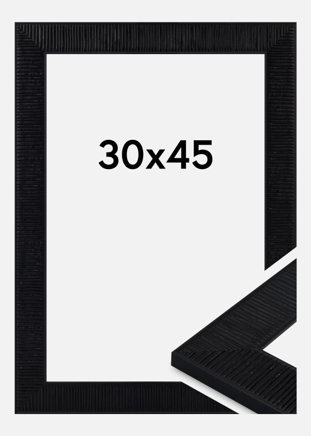 Rama Lund Szkło akrylowe Czarny 30x45 cm