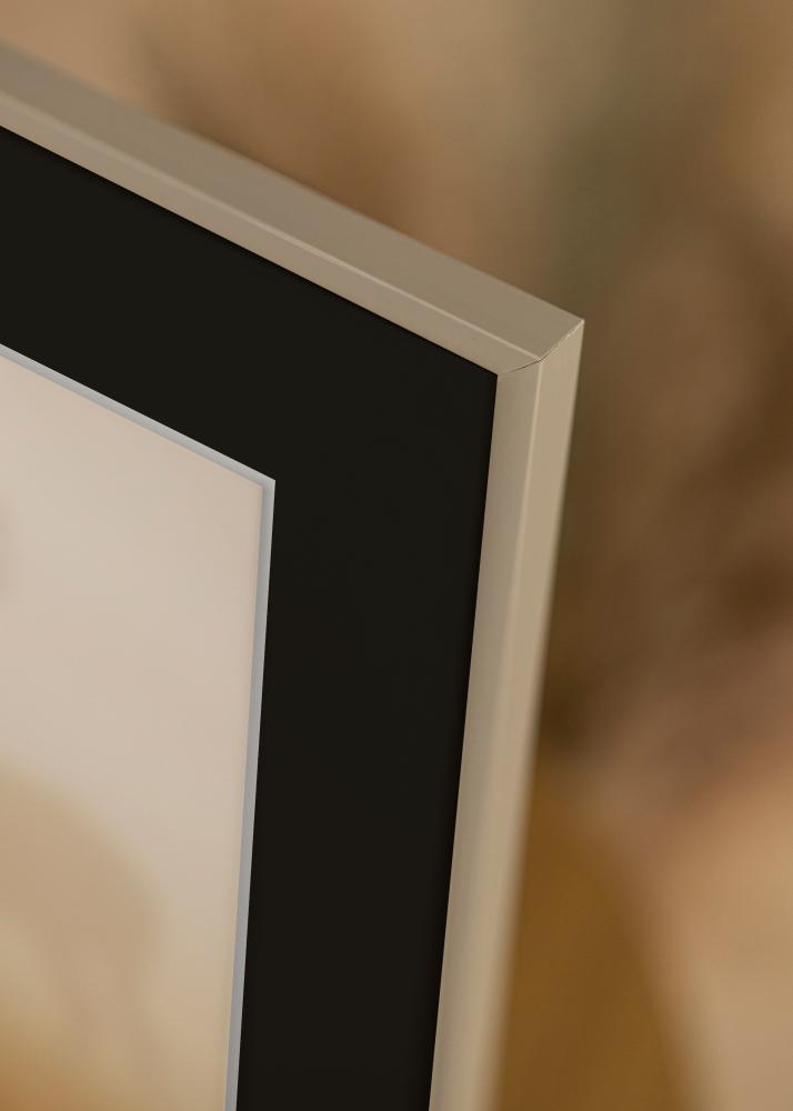 Rama New Lifestyle Earth Grey 30x40 cm - Passe-patrout Czarny 20x30 cm