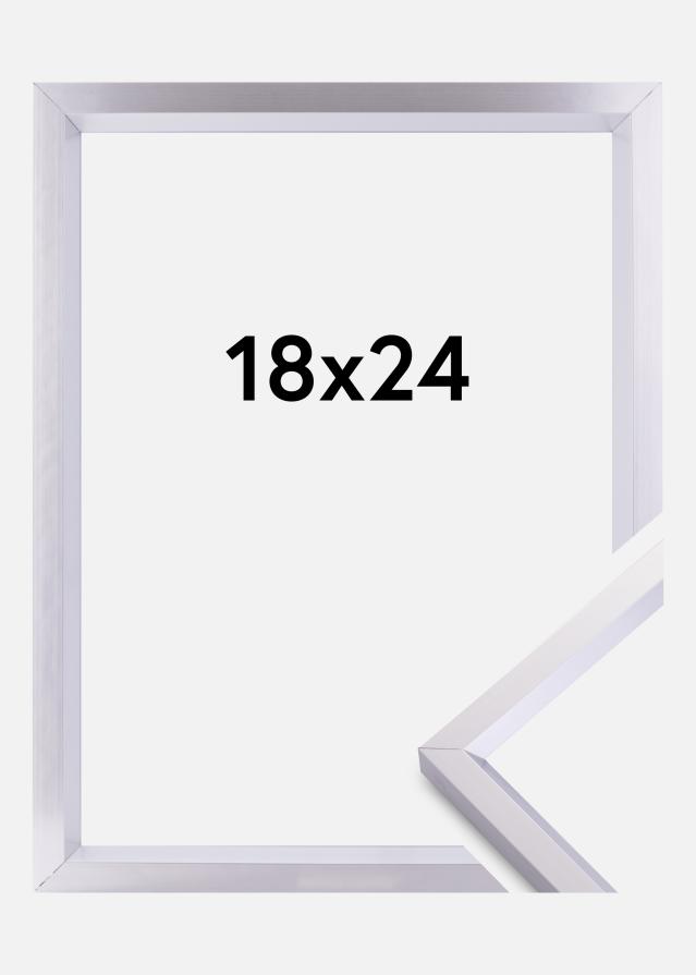 Rama Steel Style Srebrny 18x24 cm