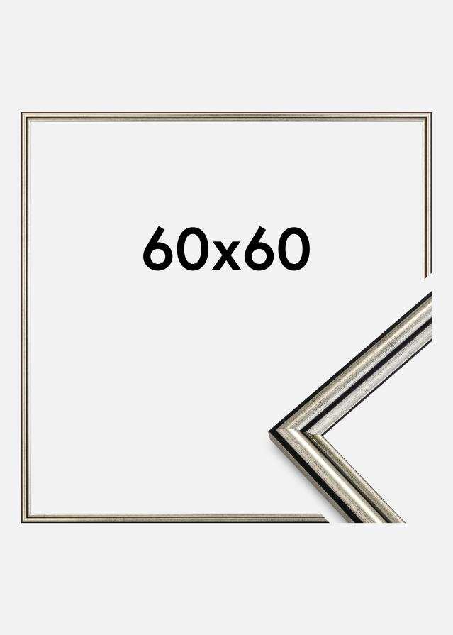 Rama Horndal Szkło akrylowe Srebrny 60x60 cm