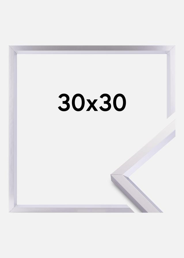 Rama Steel Style Srebrny 30x30 cm