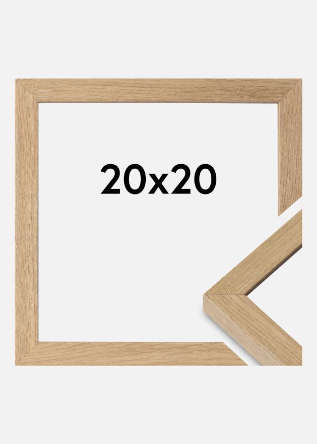 Rama Hermes Szkło akrylowe Natural Oak 20x20 cm
