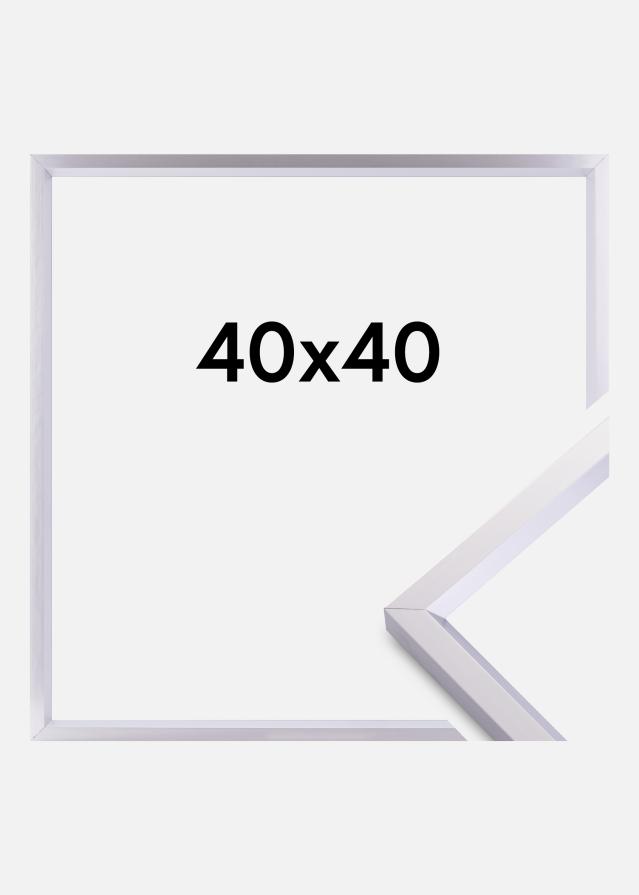 Rama Steel Style Srebrny 40x40 cm