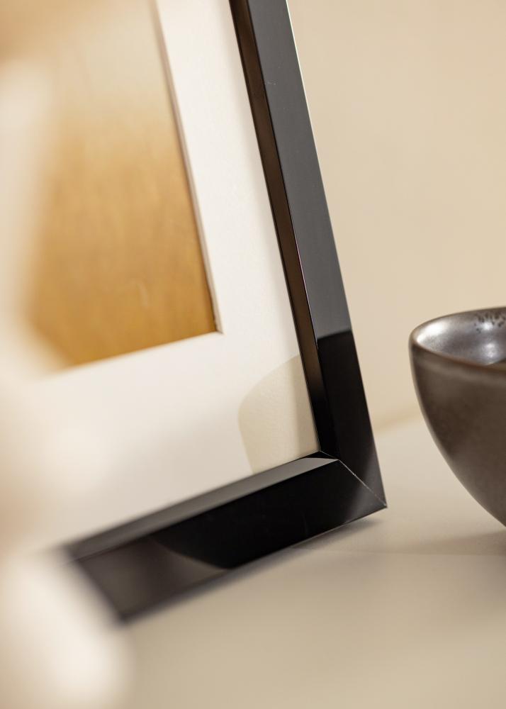 Rama Åsarna Czarny Połysk - Dowolny Rozmiar