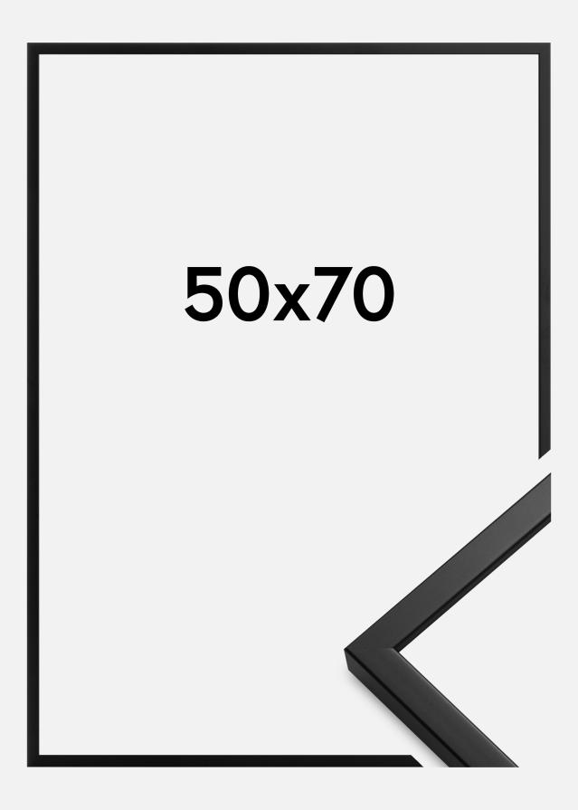Rama Oslo Szkło akrylowe Czarny 50x70 cm