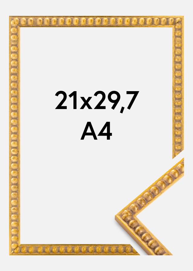 Rama Sylvia Złoty 21x29,7 cm (A4)