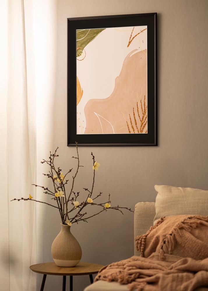 Rama Horndal Czarny 18x24 cm - Passe-patrout Czarny 13x18 cm