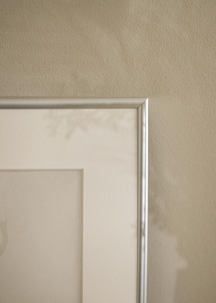 Rama Victoria Szkło akrylowe Srebrny 40x50 cm