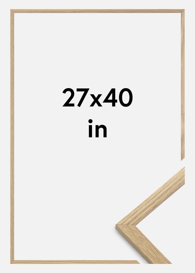 Rama Trendy Szkło akrylowe Dąb 27x40 inches (68,58x101,6 cm)