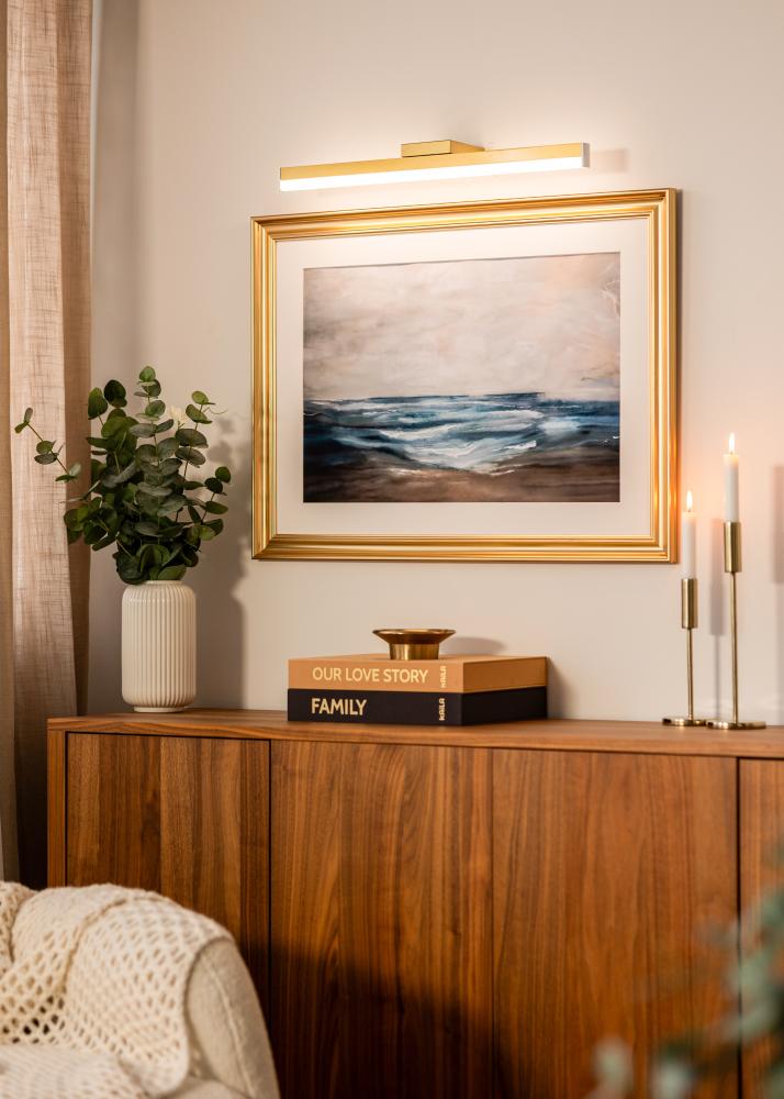 KAILA Glimmer bateriowe oświetlenie obrazów 55 cm - Złoto