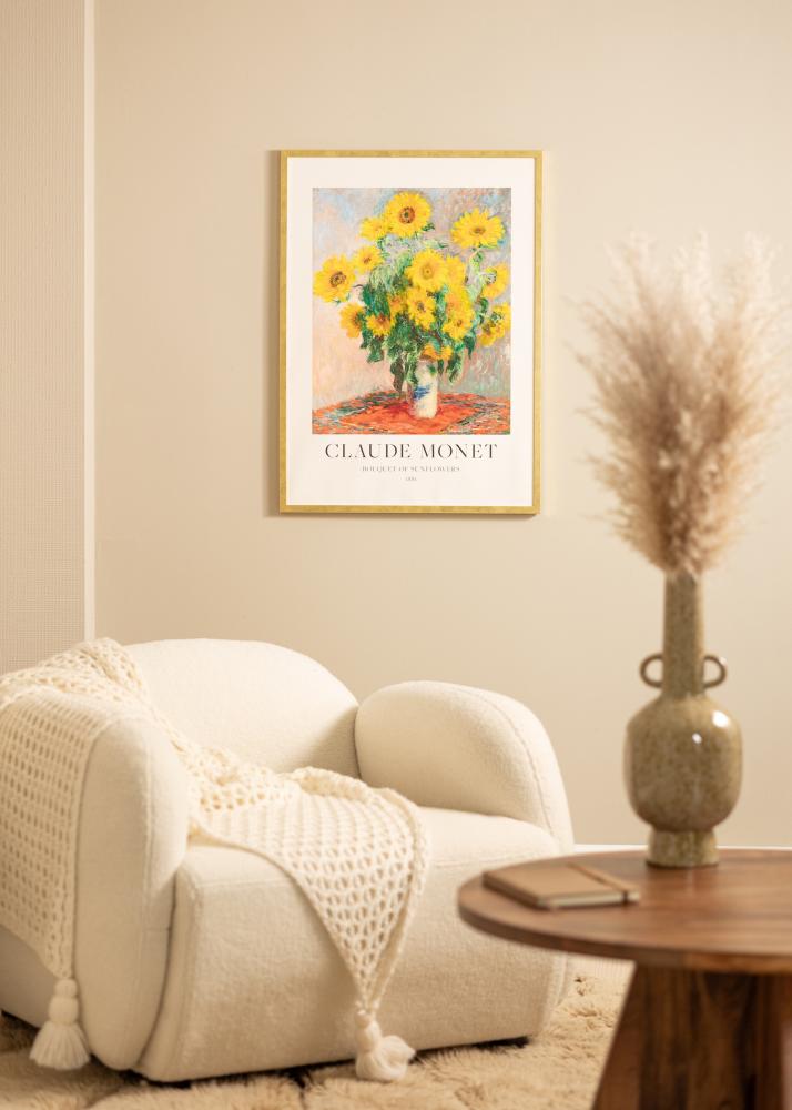 Rama Ares Szkło akrylowe Złoty 24x30 cm