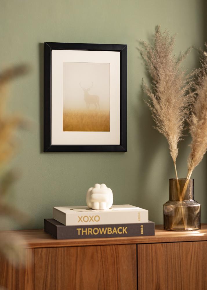 Rama Åsarna Czarny Połysk - Dowolny Rozmiar