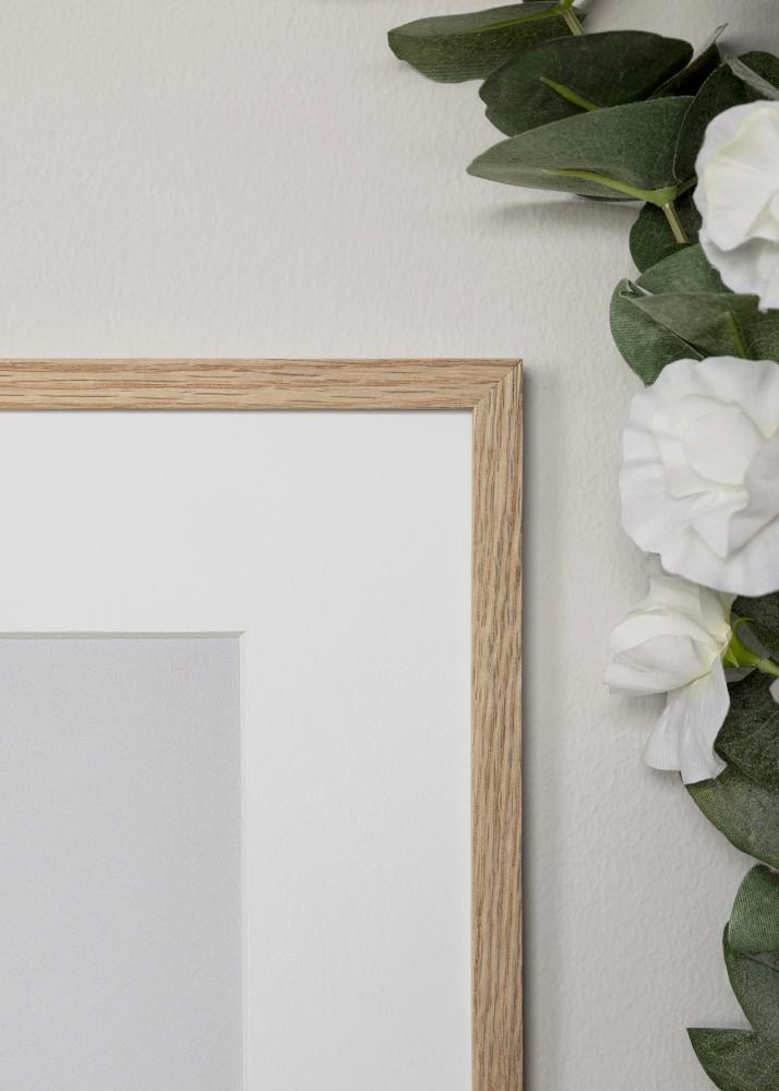 Rama Dąb wąski szkło akrylowe 32x32 cm