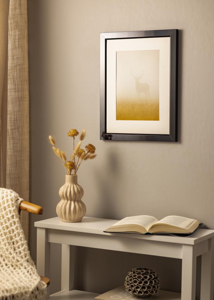 Rama Åsarna Czarny Połysk - Dowolny Rozmiar