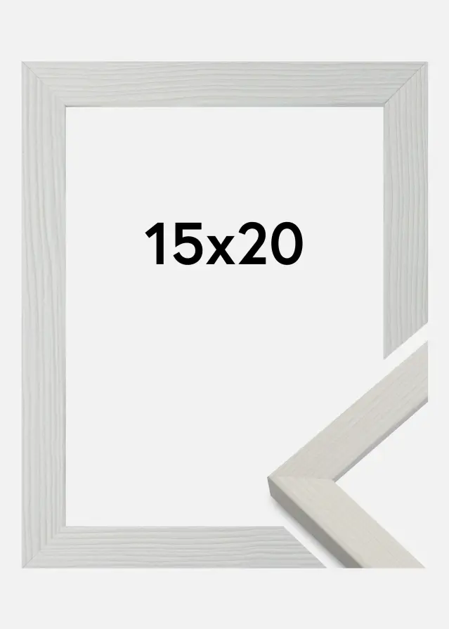 Rama Fiorito Biały 15x20 cm