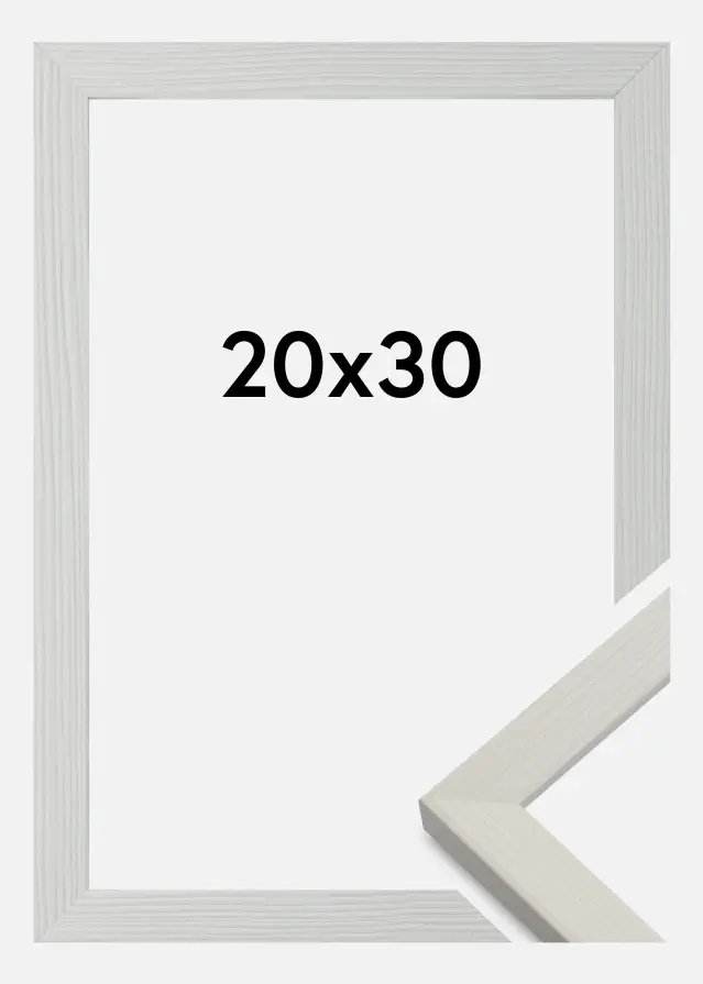 Rama Fiorito Biały 20x30 cm