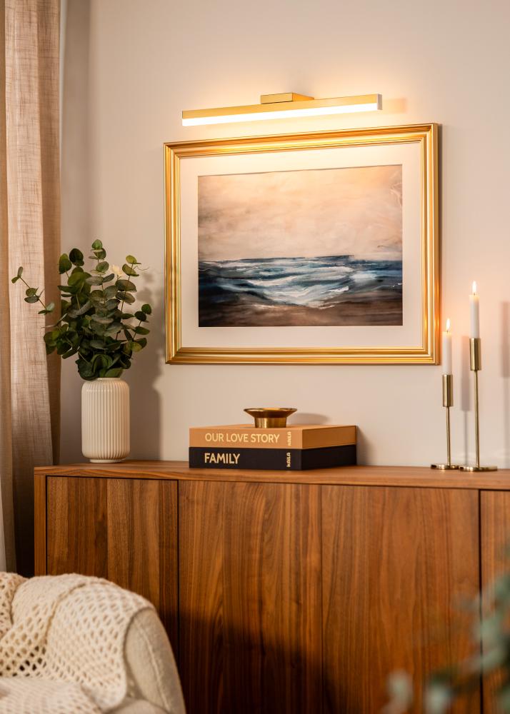 KAILA Glimmer bateriowe oświetlenie obrazów 55 cm - Złoto