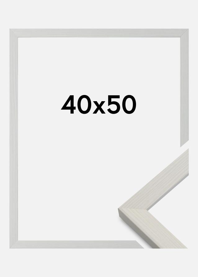 Rama Fiorito Szkło akrylowe Biały 40x50 cm